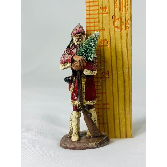 Michael Garmin 1987 Mountain Man Miniature H901 NIB Ornament Santa - Picture 3 of 8